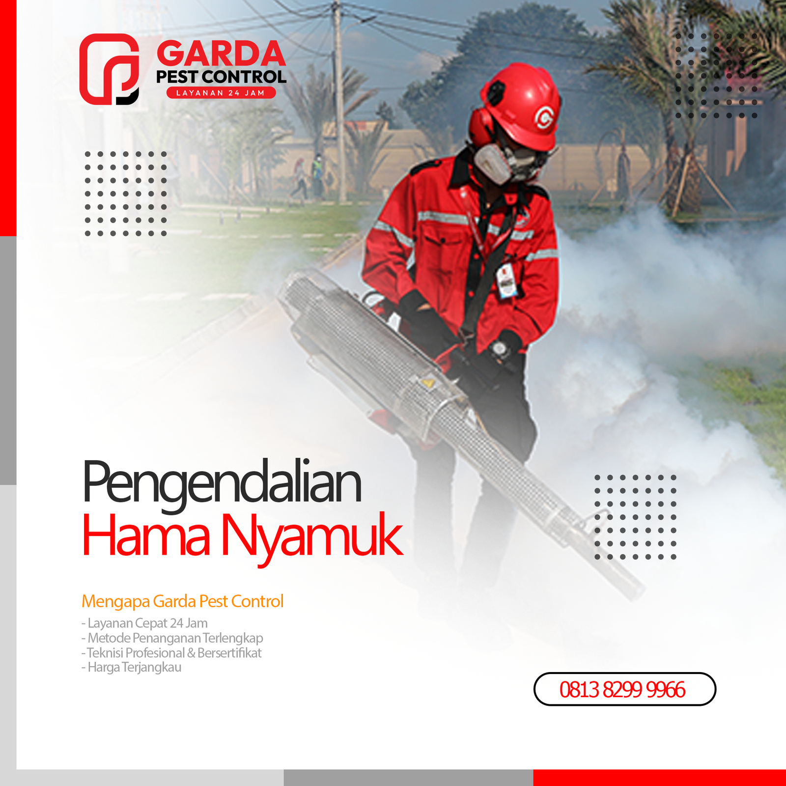 Jasa Fogging Nyamuk Terdekat di Pekalongan | Ahlinya Pembasmi DBD