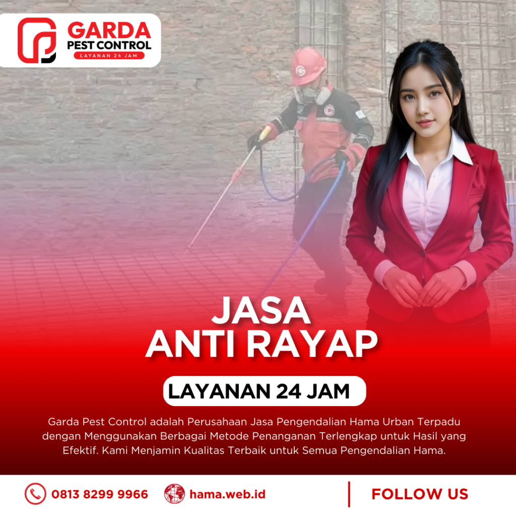 Jasa Anti Rayap di Sidoarjo Ampuh Membasmi Tanpa Merusak Lantai