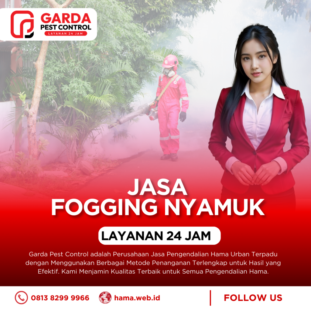 Jasa Fogging Nyamuk di Tangerang Berijin Resmi Dinkes