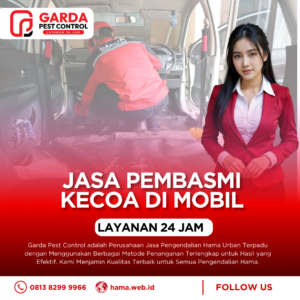 Jasa Pembasmi Kecoa di Mobil Sragen Paling Ampuh Tanpa Bongkar