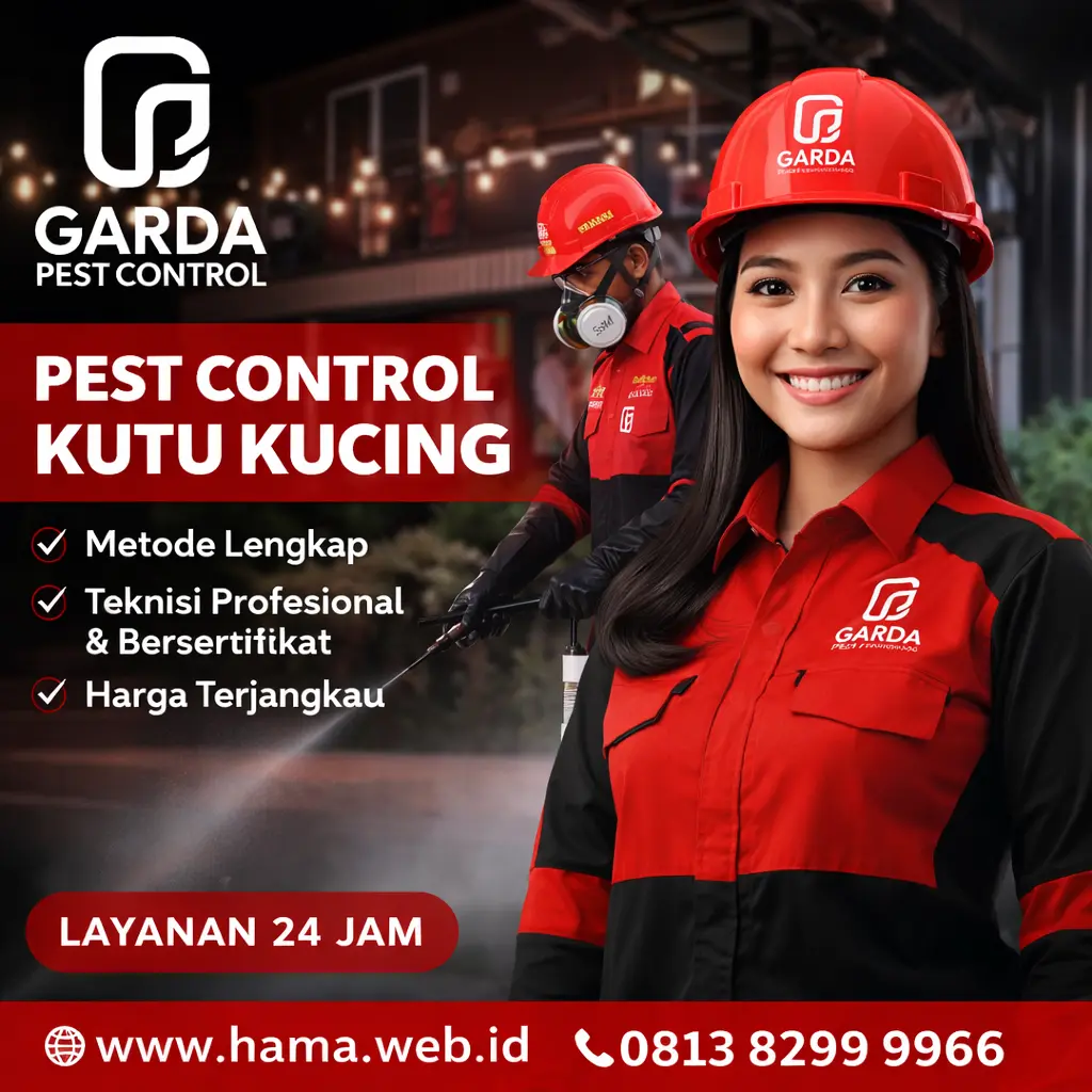 Jasa Pest Control di Bandung Spesialis Pembasmi Kutu Kucing