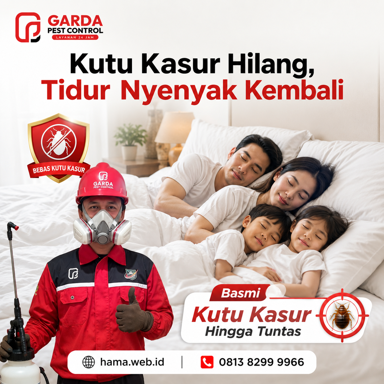 Jasa Pembasmi Kutu Kasur Bekasi Terpercaya: Tidur Nyenyak Bebas Gatal!