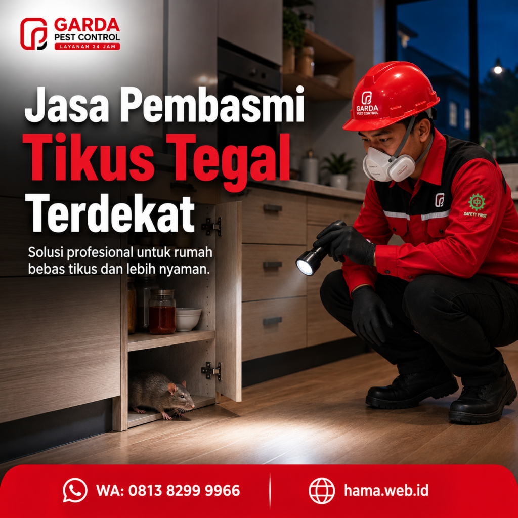 Jasa Pest Control Tikus Ramah Lingkungan Tegal untuk Rumah, Gudang, dan Usaha