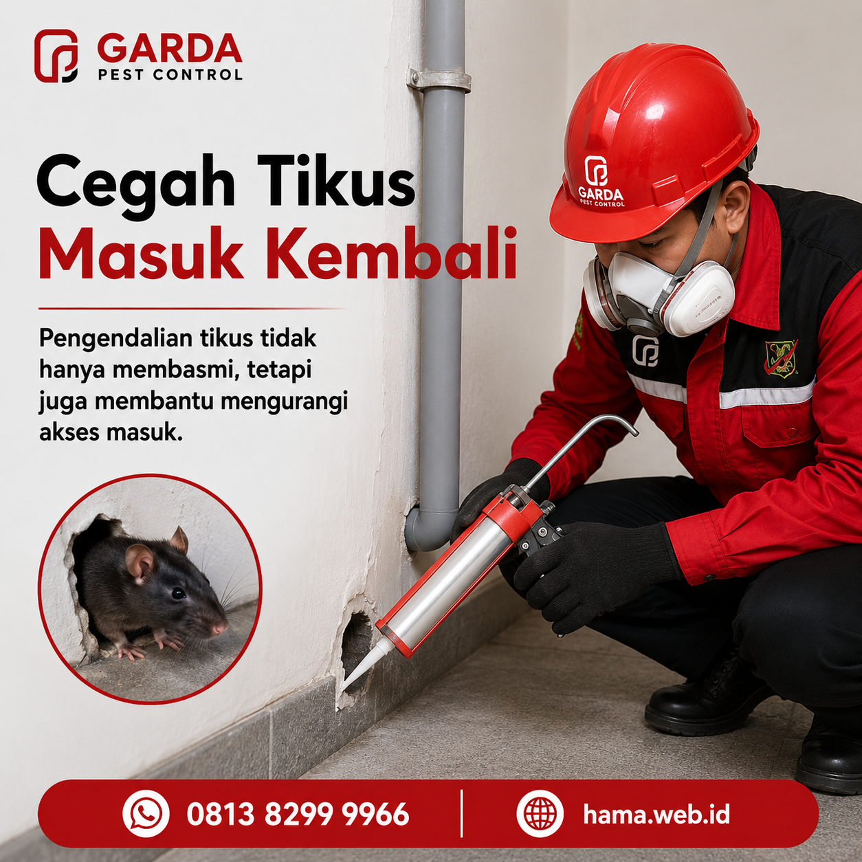 Layanan Pembasmian Tikus untuk Restoran dan Industri kuliner di Tegal