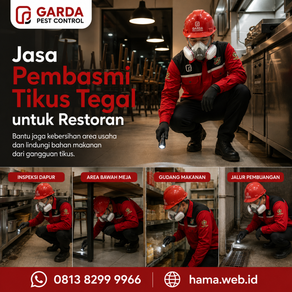 Jasa Pembasmi Tikus di Tegal untuk Ruko dan Restoran - Cepat dan Tuntas