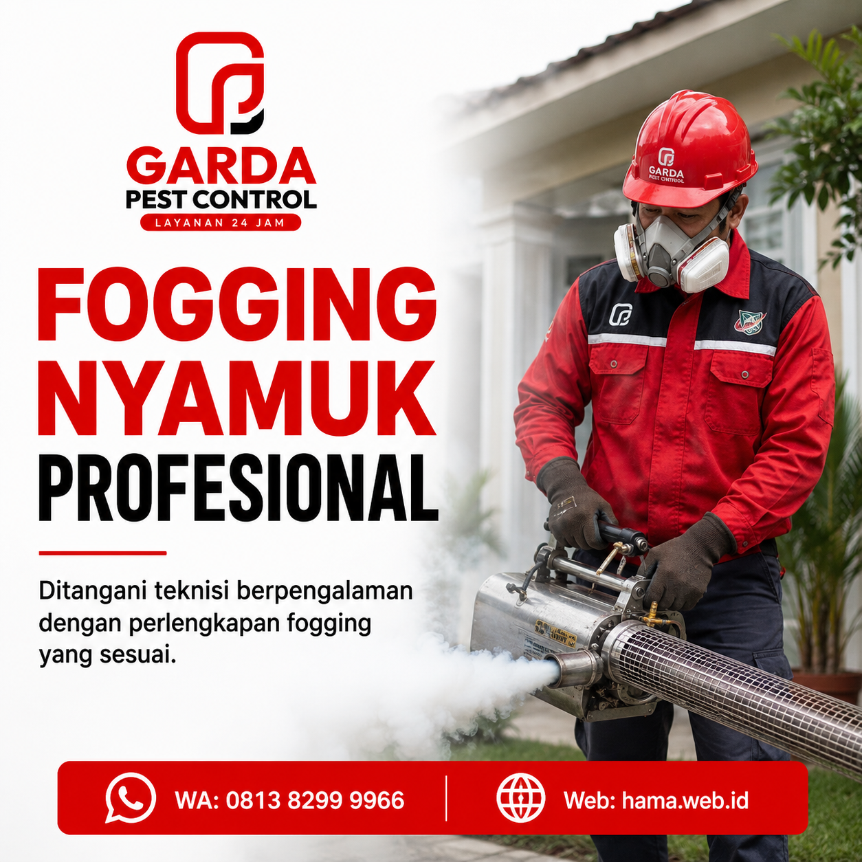 Jasa Fogging Nyamuk Terbaik di Bekasi Layanan Cepat: Solusi Tuntas
